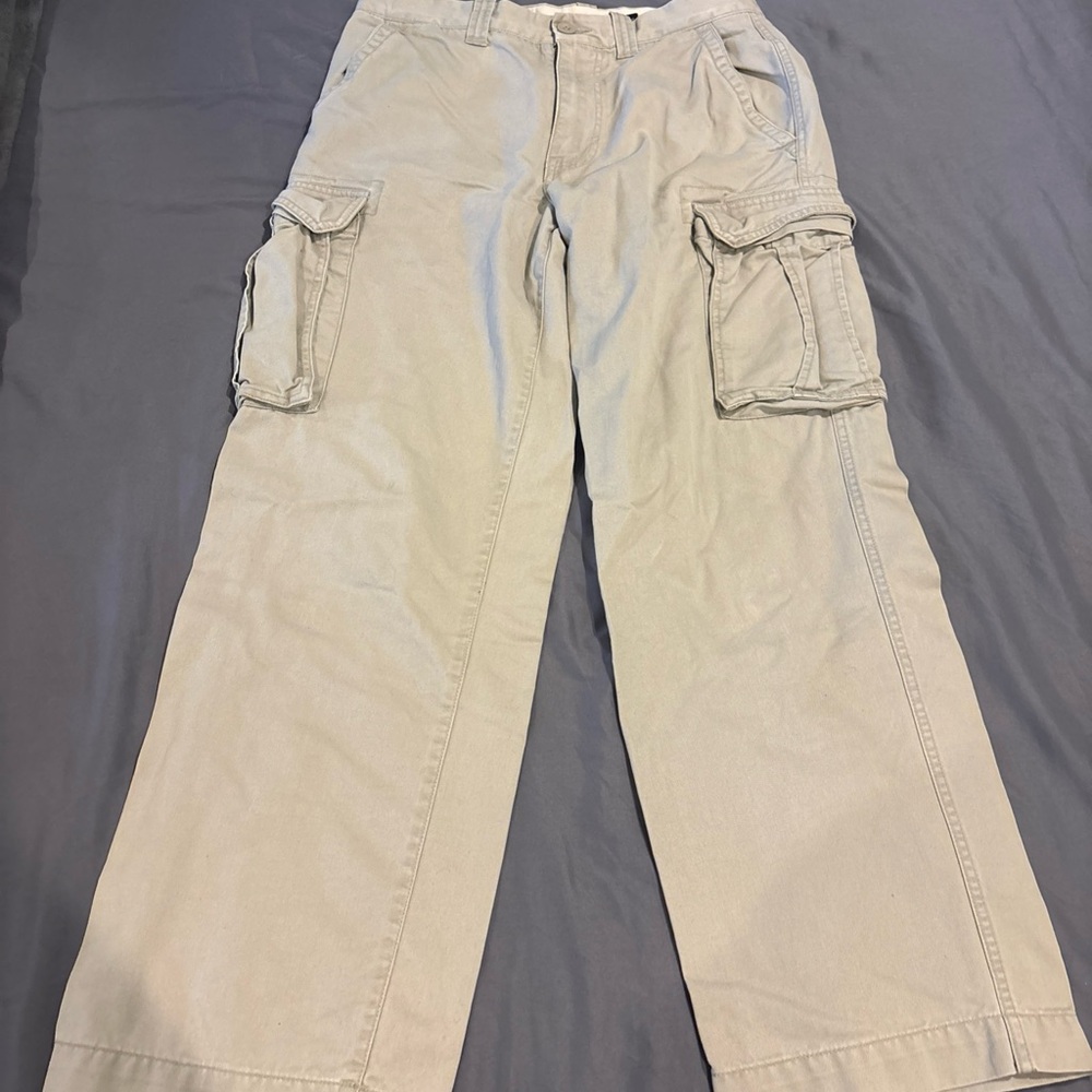 Sonoma Khaki Cargo Pants with Utility Design